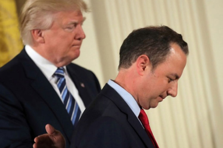 Exjefe de gabinete de Trump revela caos en la Casa Blanca