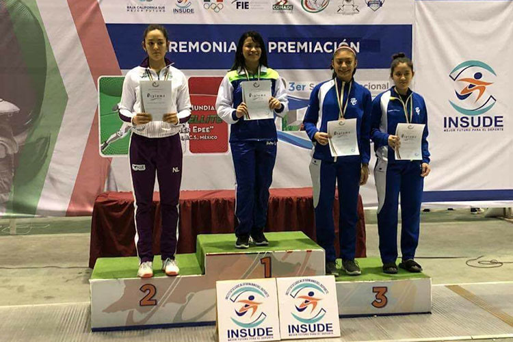 Esgrimistas se cuelgan siete medallas en Selectivo Nacional