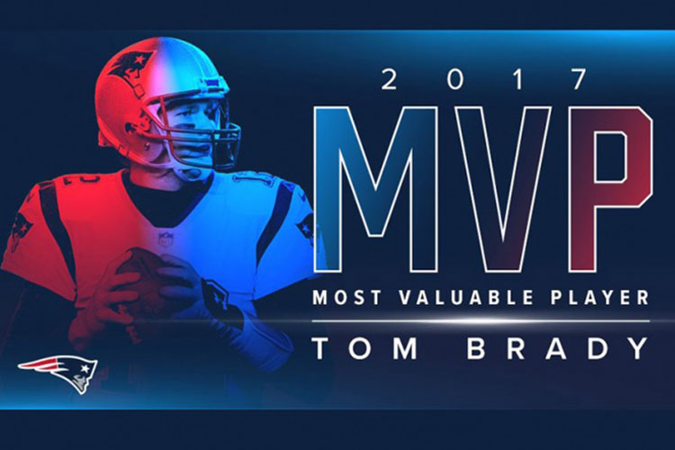 Tom Brady, con 40 años, es MVP de la NFL