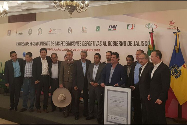 Federaciones reconocen a Jalisco por labor en Olimpiada Nacional