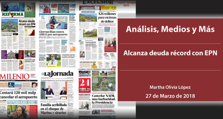 Alcanza deuda récord con EPN