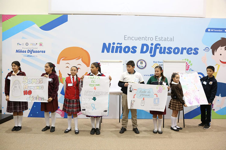 Realiza DIF Tamaulipas Encuentro Estatal de Niños Difusores 2018