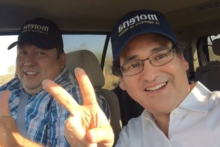 Erasmo va por Morena en el Distrito de Madero