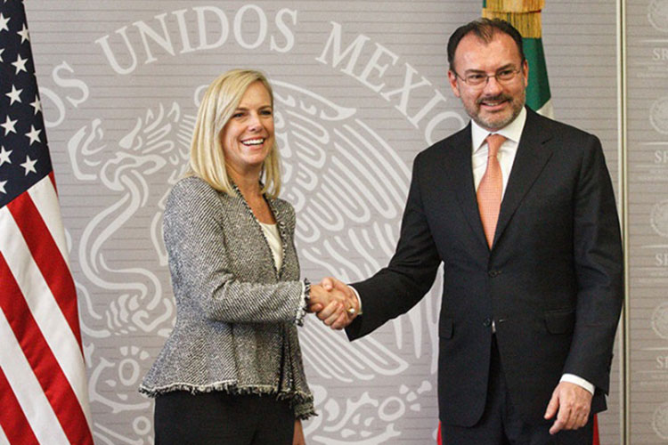 Importante, grande y compleja, relación entre México y EU: SRE