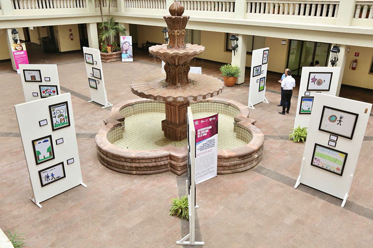 Presenta DIF Tamaulipas exposición itinerante del Programa Nuestros Niños, Nuestro Futuro