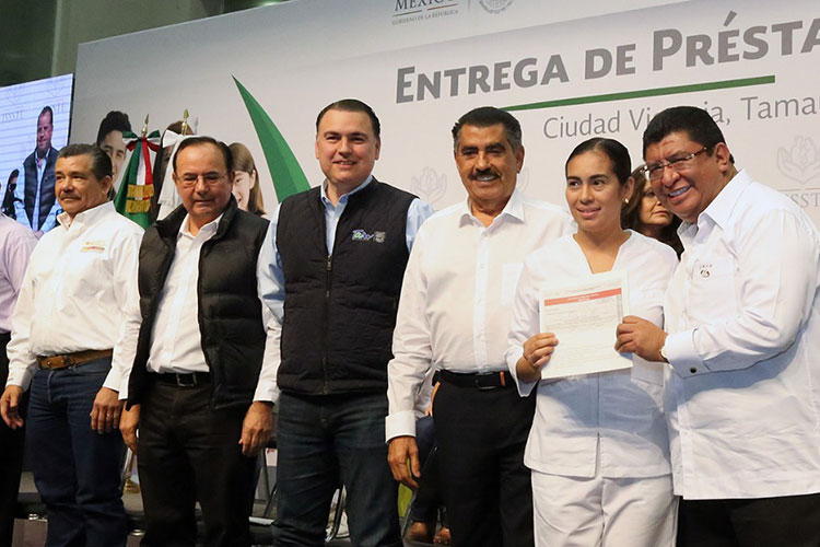 Entrega Issste mil 200 préstamos personales en Tamaulipas