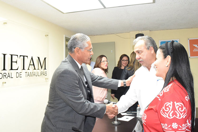 Confirma coalición Morena-PT-PES a Olga Elizondo y Héctor Villegas