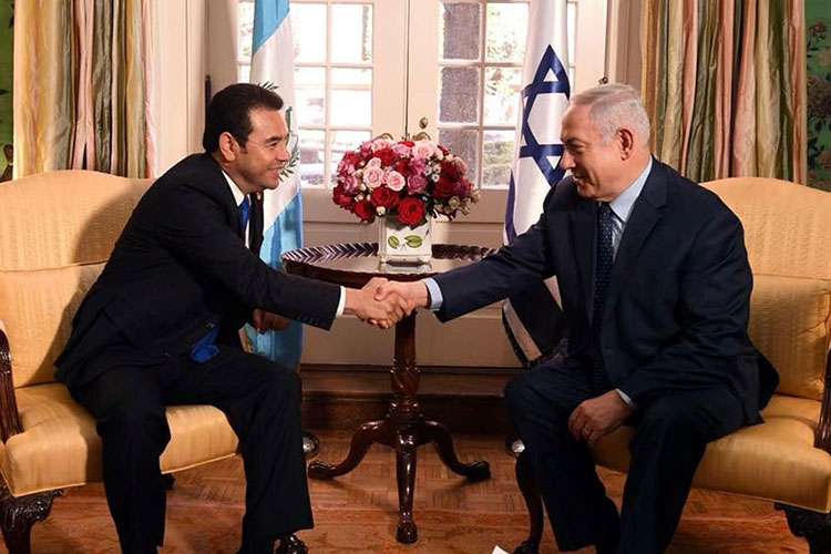 Guatemala no se retractará de trasladar embajada a Jerusalén