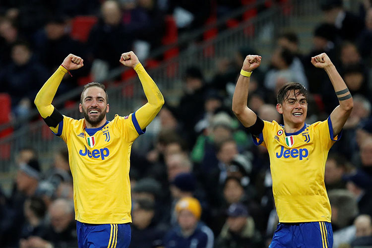 Juventus despierta del sueño al Tottenham en tres minutos