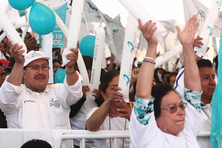 Designa Partido Nueva Alianza Candidatos a Diputados Federales