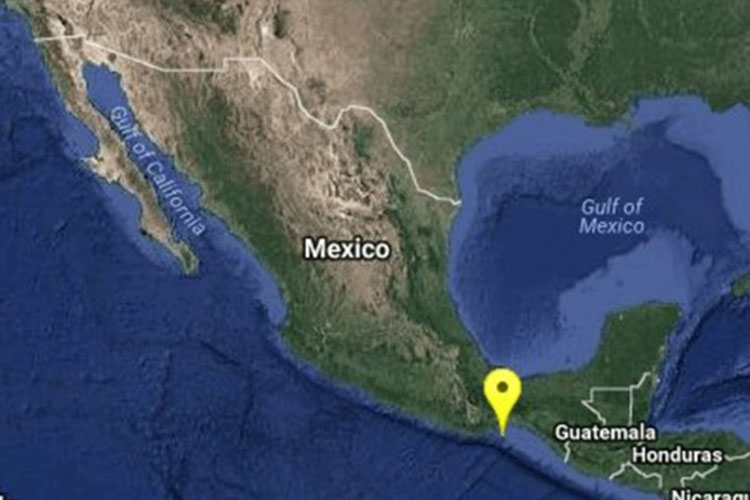 Se registra sismo de magnitud 4.0 en Salina Cruz, Oaxaca