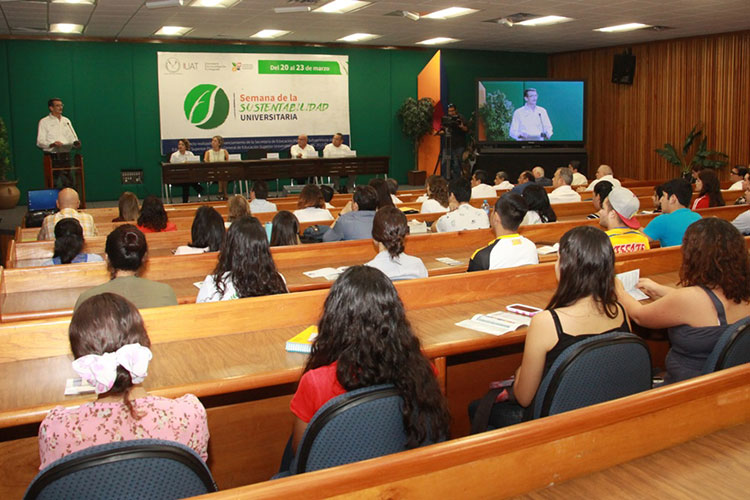 Reafirma Rector compromiso de la UAT con la sustentabilidad