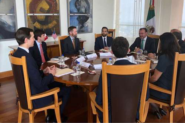 Narco y armas, entre los temas de Kushner en Los Pinos