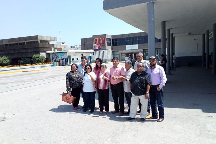 Sindicato Petrolero y SEMAR pretendían  frenar manifestación en Madero