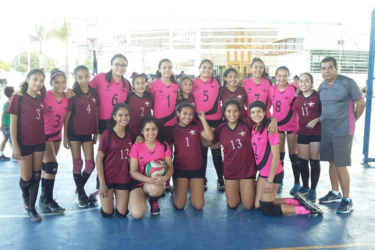 La Técnica 1  ‘clava’ el primer y segundo lugar en Voleibol