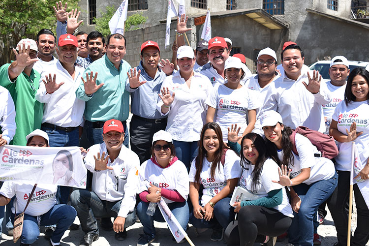 En Ale Cárdenas tendrán una diputada emprendedora: CNOP