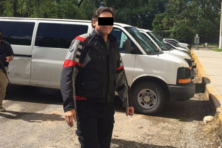 Se ampara Eugenio Hernández contra extradición a EU