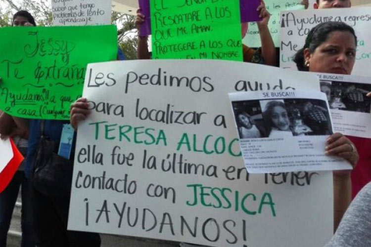 Afanosa búsqueda de joven desaparecida en Tampico