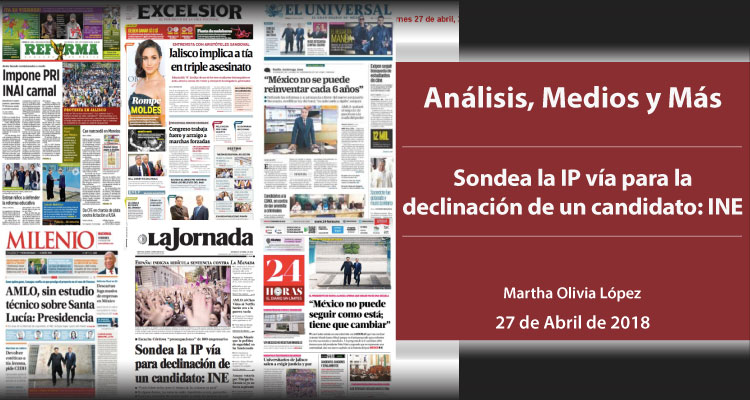 Sondea la IP vía para la declinación de un candidato: INE