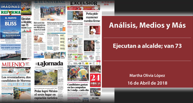 Ejecutan a alcalde; van 73