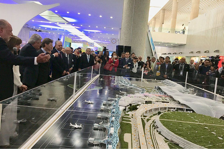 Nuevo aeropuerto sigue en construcción sin cambios: SCT