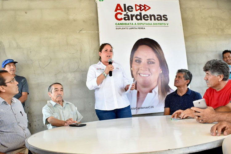 Concesionarios ya ven a Ale Cárdenas como Diputada Federal