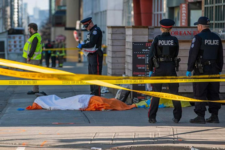 Canadá investiga posibles conexiones terroristas del atropello en Toronto