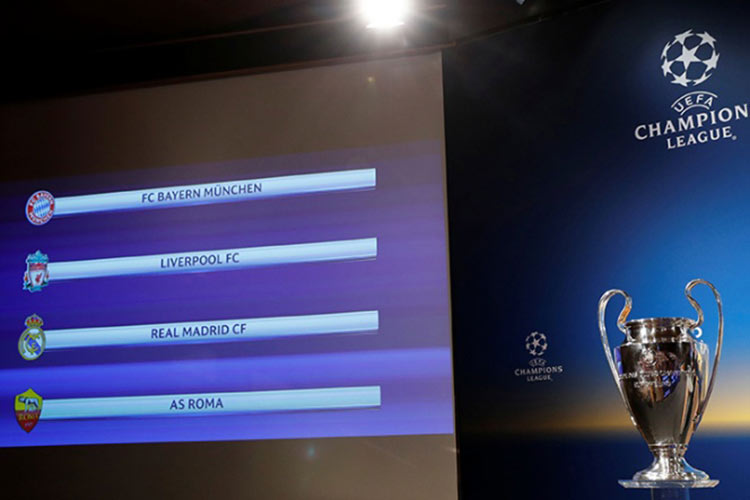 Bayern Múnich-Real Madrid y Liverpool-Roma, semis de la Champions