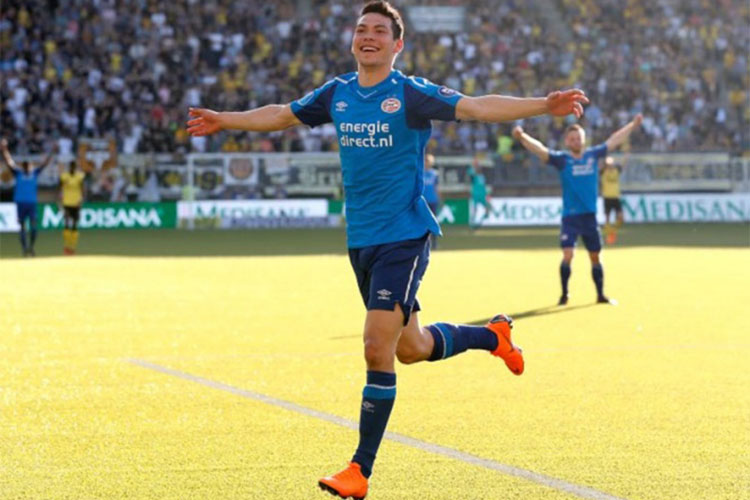 ‘Chucky’ Lozano acecha el título de goleo en Holanda