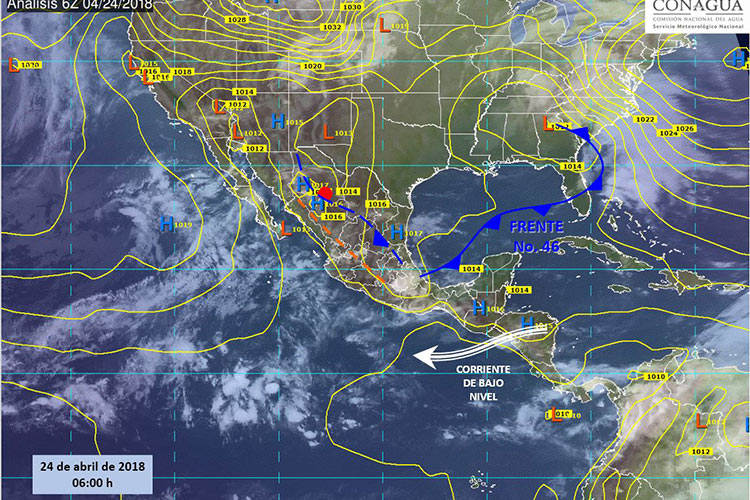 Pronostican muy fuertes lluvias en Tamaulipas
