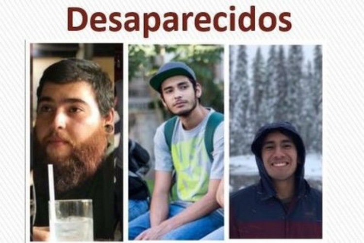 Confirman muerte de los 3 estudiantes desaparecidos