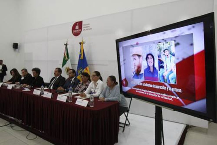 Ultimados, los tres estudiantes desaparecidos en Guadalajara