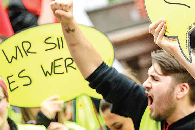 Huelga afecta el tráfico aéreo entre Alemania y Francia