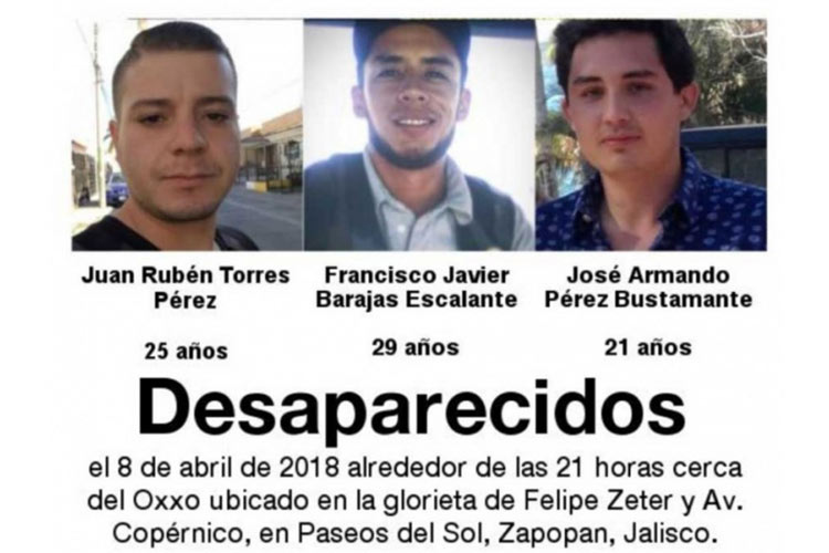 Regresan con sus familias jóvenes desaparecidos en Jalisco