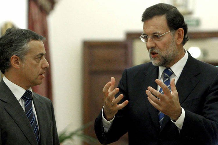 Maniata el  País Vasco el presupuesto del gobierno español