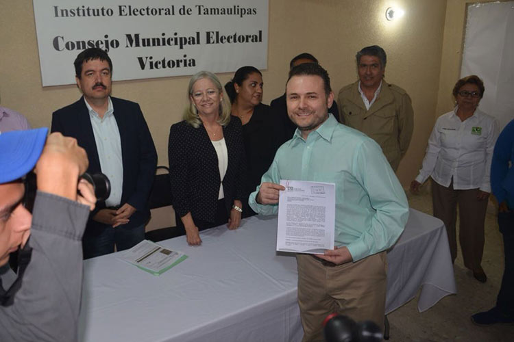 Arizpe por el PVEM, Ruiz Tamayo como independiente en Victoria