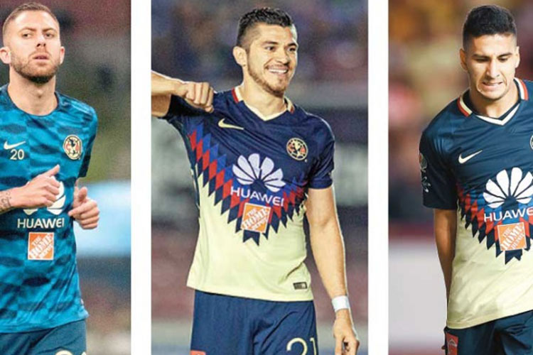 América recupera a Ménez, Martín y Cecilio