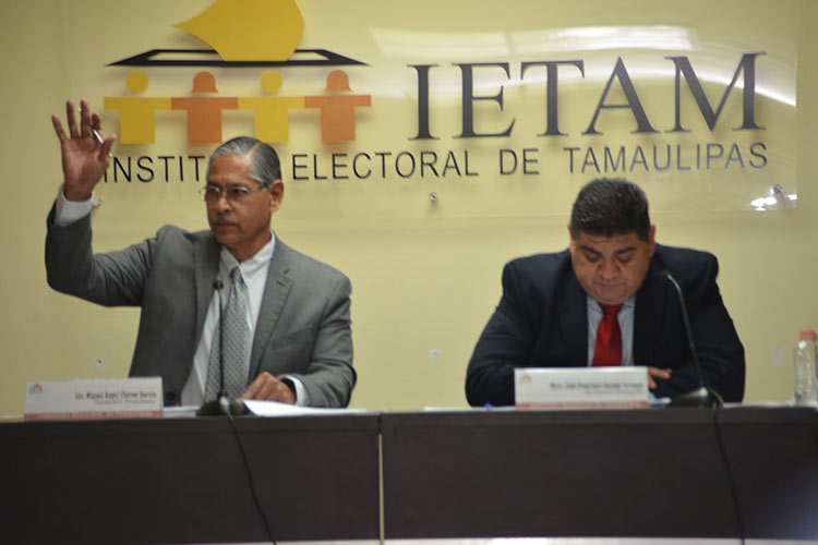 Terminaría IETAM de revisar candidaturas municipales mañana
