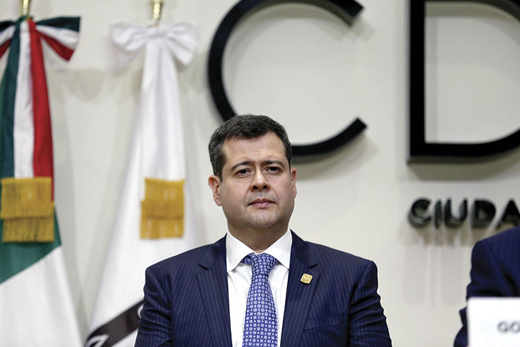 Ramón Amieva toma protesta como jefe de gobierno de la CDMX