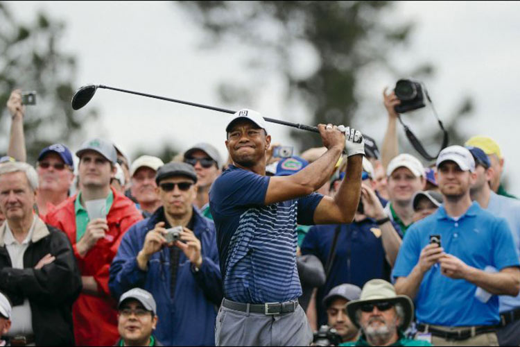 Todo gira alrededor de Tiger Woods