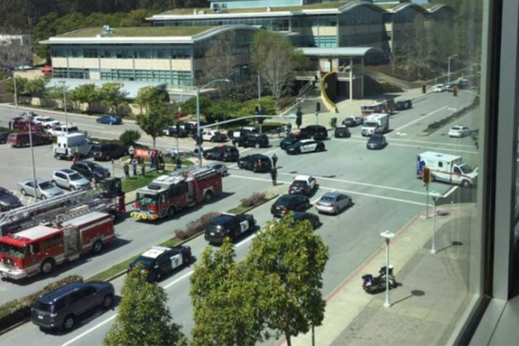 Reportan disparos en oficinas de YouTube en EU