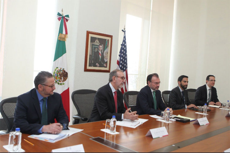 Hacen votos México y EEUU para que renegociación de TLCAN concluya de forma exitosa