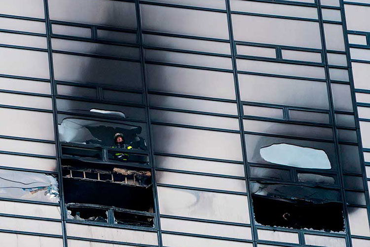 Incendio en Torre Trump de NY deja un muerto y 4 heridos
