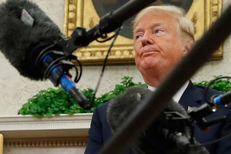 Trump da por muerta la tradicional cena de corresponsales