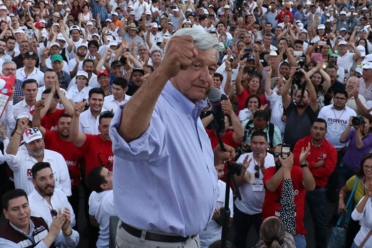 TRIELTAM no va ganar, advierte AMLO en defensa de Oseguera