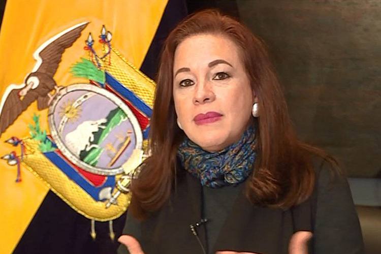 Ecuador: canciller pide licencia para campaña hacia la ONU