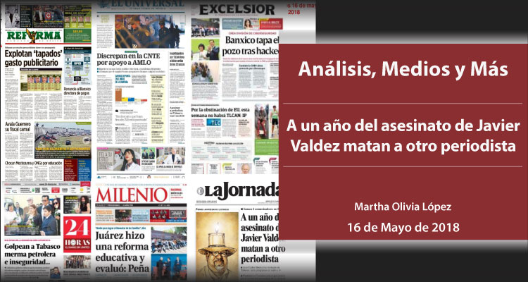 A un año del asesinato de Javier Valdez matan a otro periodista