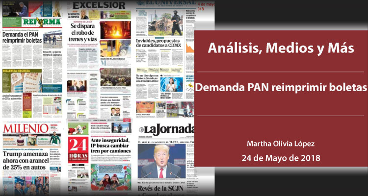 Demanda PAN reimprimir boletas