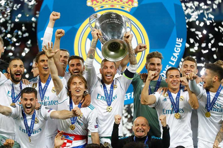 Real Madrid, histórico tricampeón de la Champions