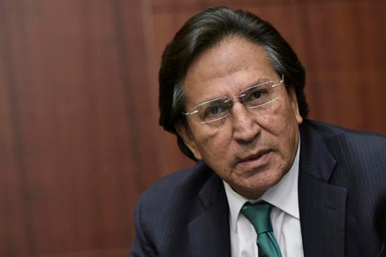 Perú pide a EEUU extraditar a expresidente Alejandro Toledo